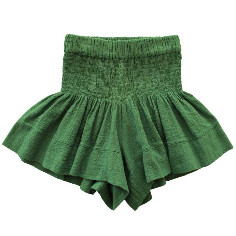 Green Smock Skirt & Tshirt Calendula