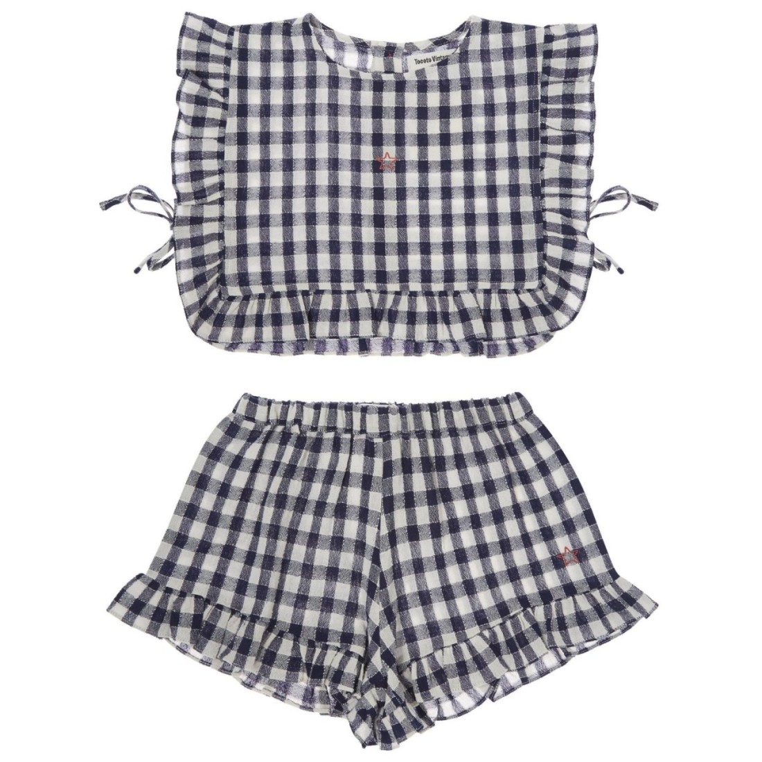 Vichy Check Top & Check Shorts