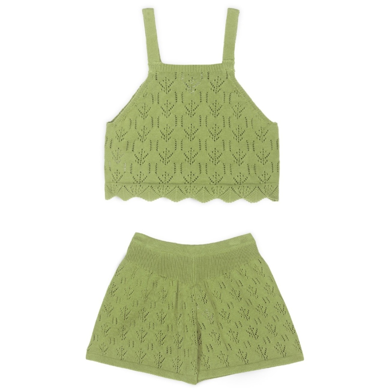 Ines Openwork Top & Shorts