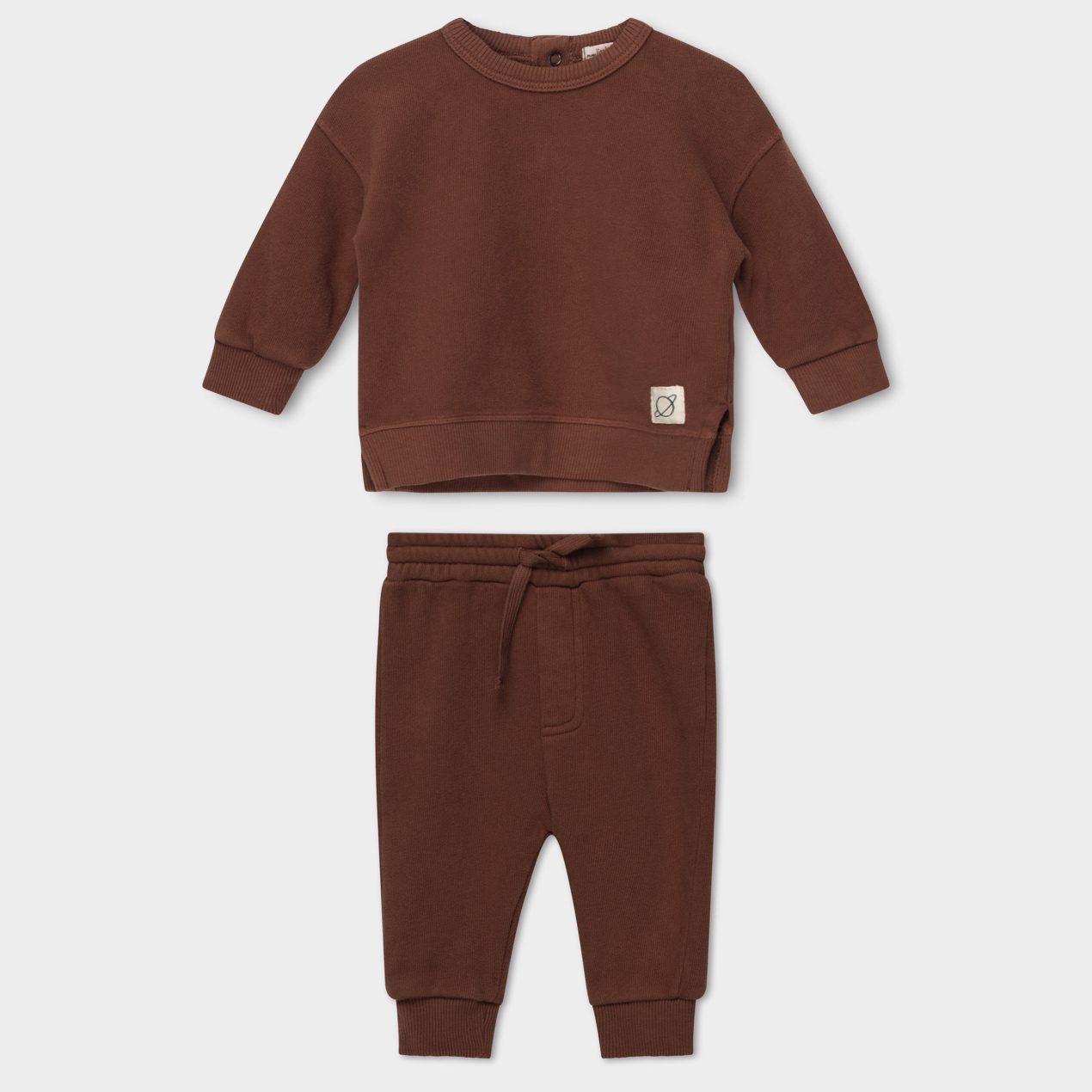 Nil Plush Sweatshirt & Nano Pants | Brown