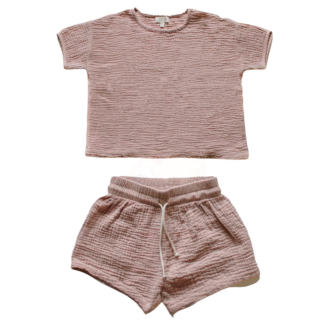 The Muslin Top & The Muslin Short | Antique Rose