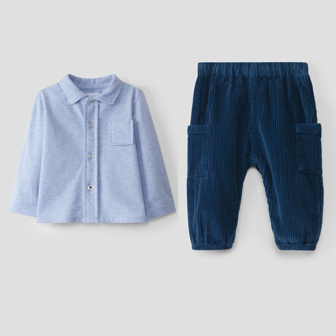 Oxford Shirt & Cargo Pants