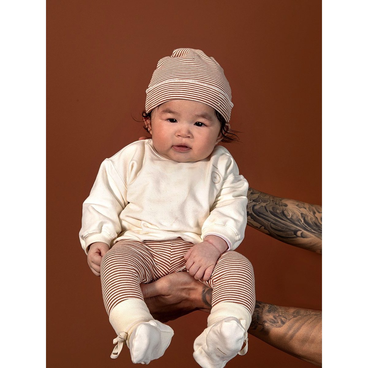 Baby Beanie | Autumn/Cream