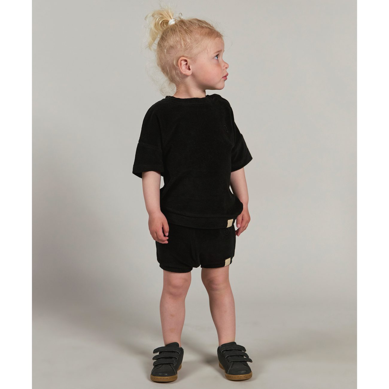 Elbe Terry Tee & Elbe Bloomers | Black
