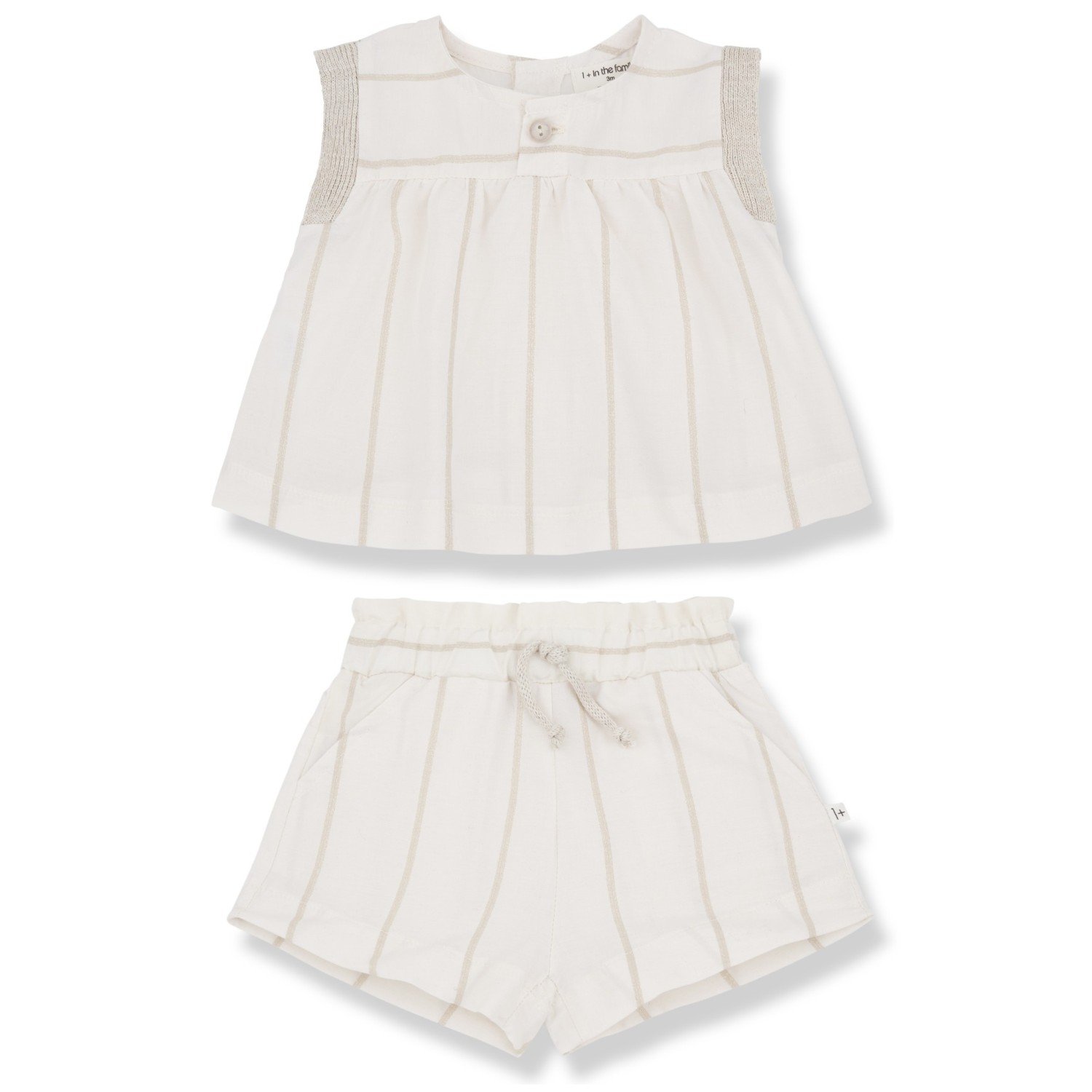 Dunia Top & Aisha Shorts | Off White