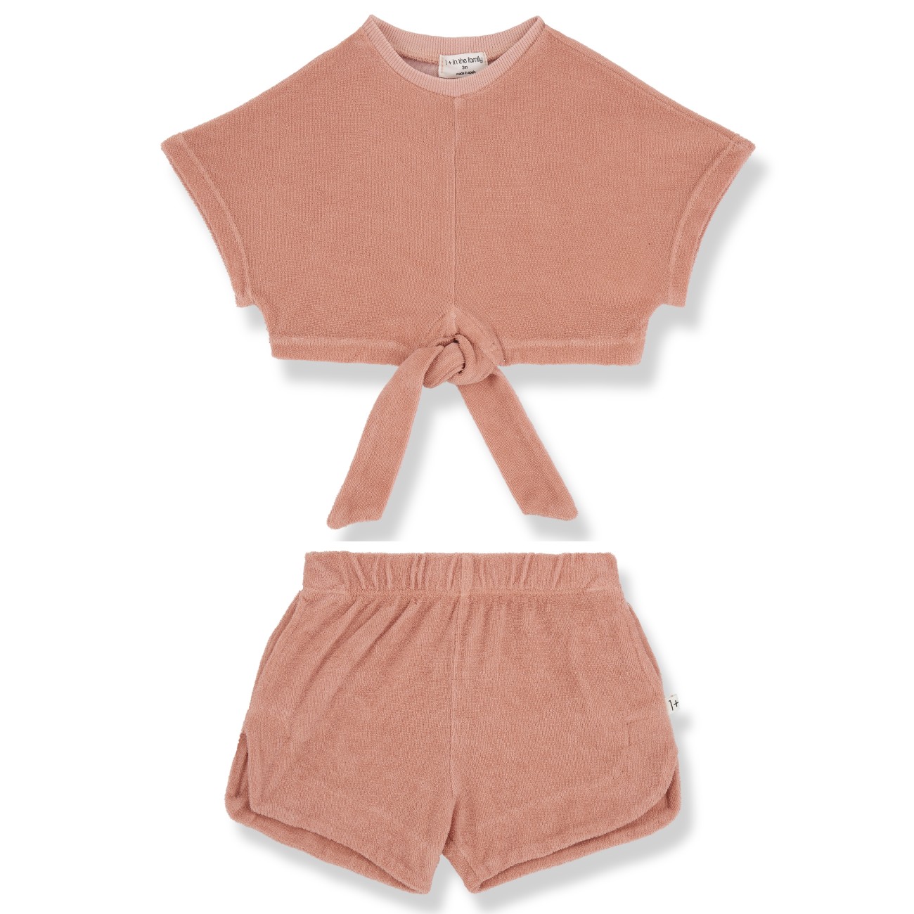 Aya Top & Sara Shorts | Coral