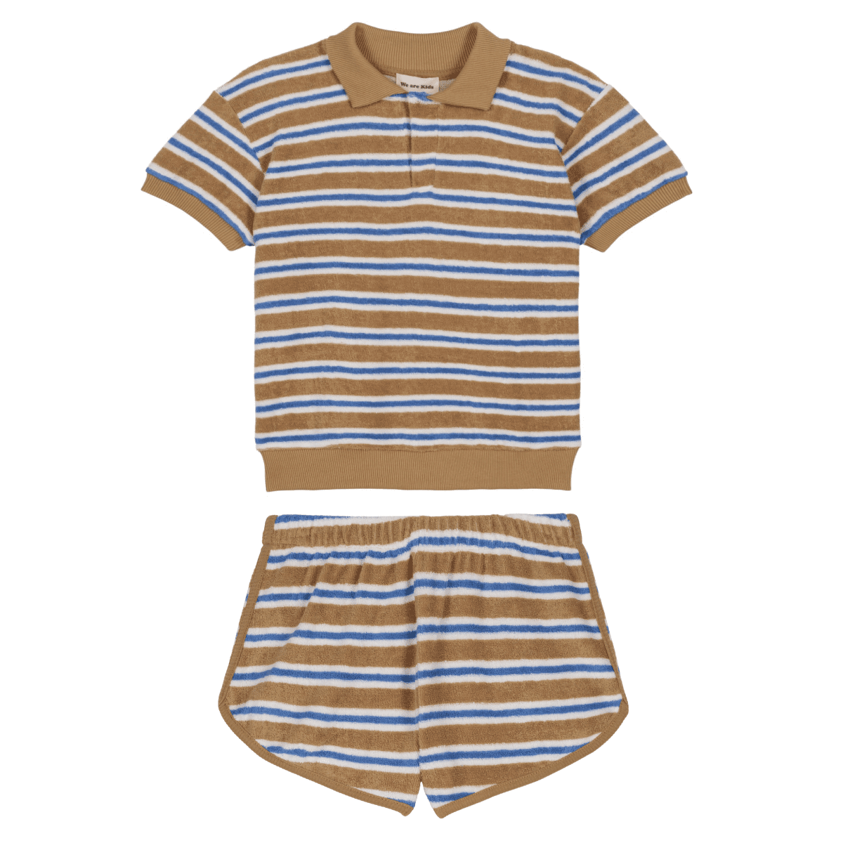 Polo Leonard Terry & Short Juju | Sunset Stripes