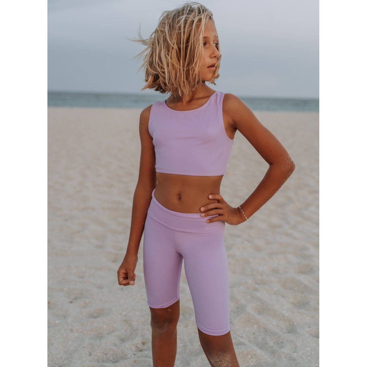 Biker Shorts & Top | Pony