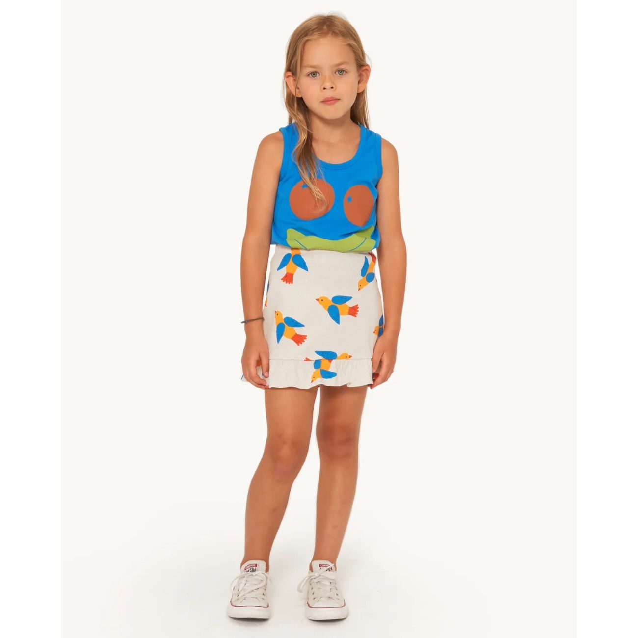 Smile Tank Top & Birds Skirt | Set