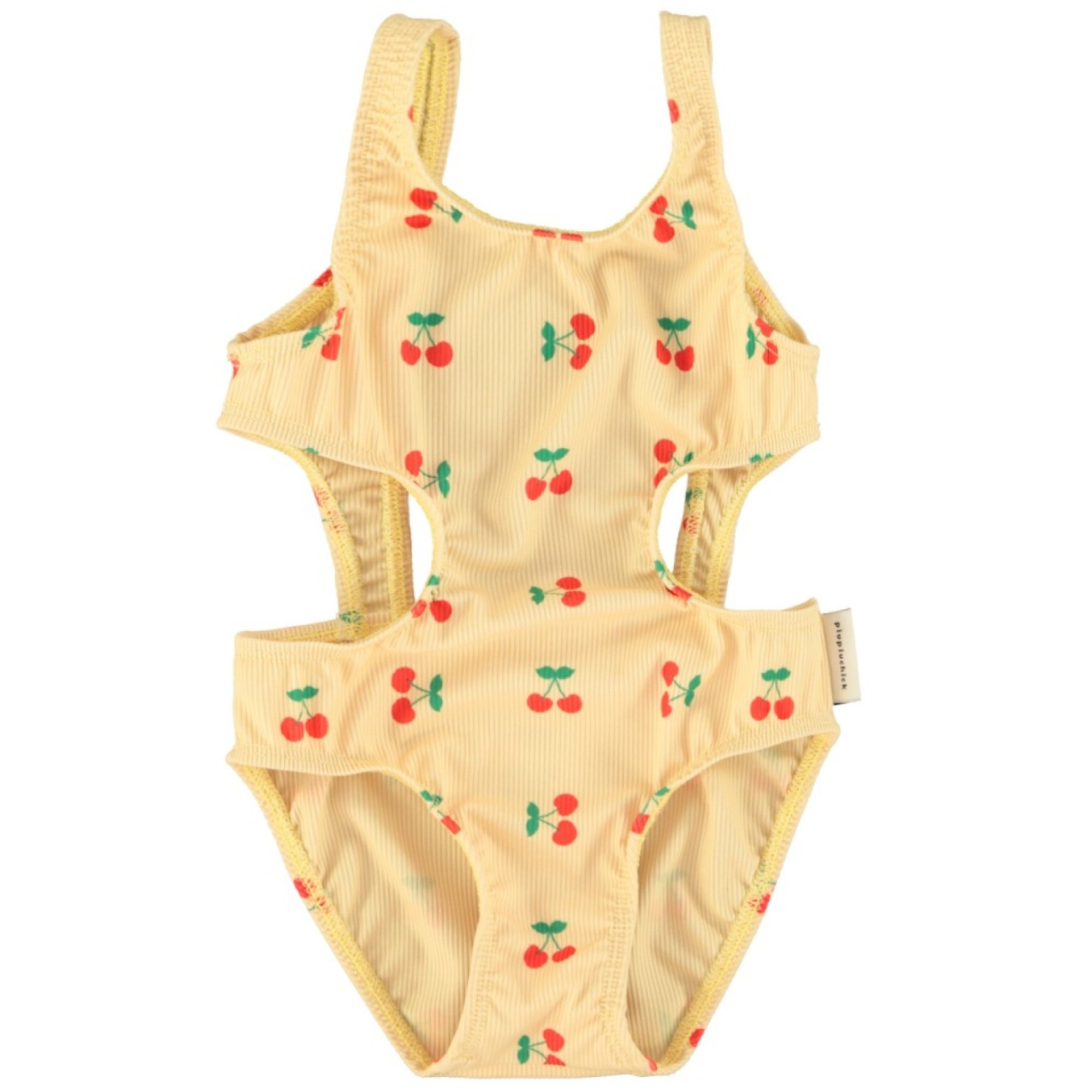 Trikini Light Yellow W/ Cherries