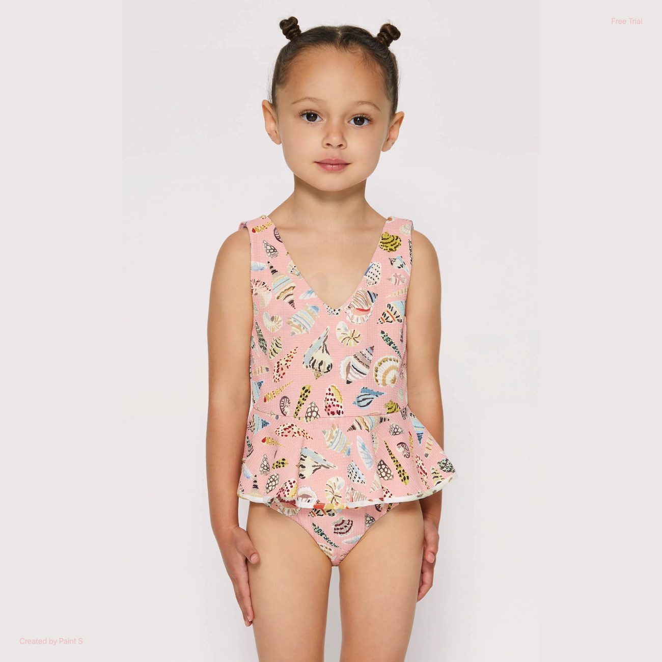 Bumby Piping Gramercy Maillot | Pink Sands Print