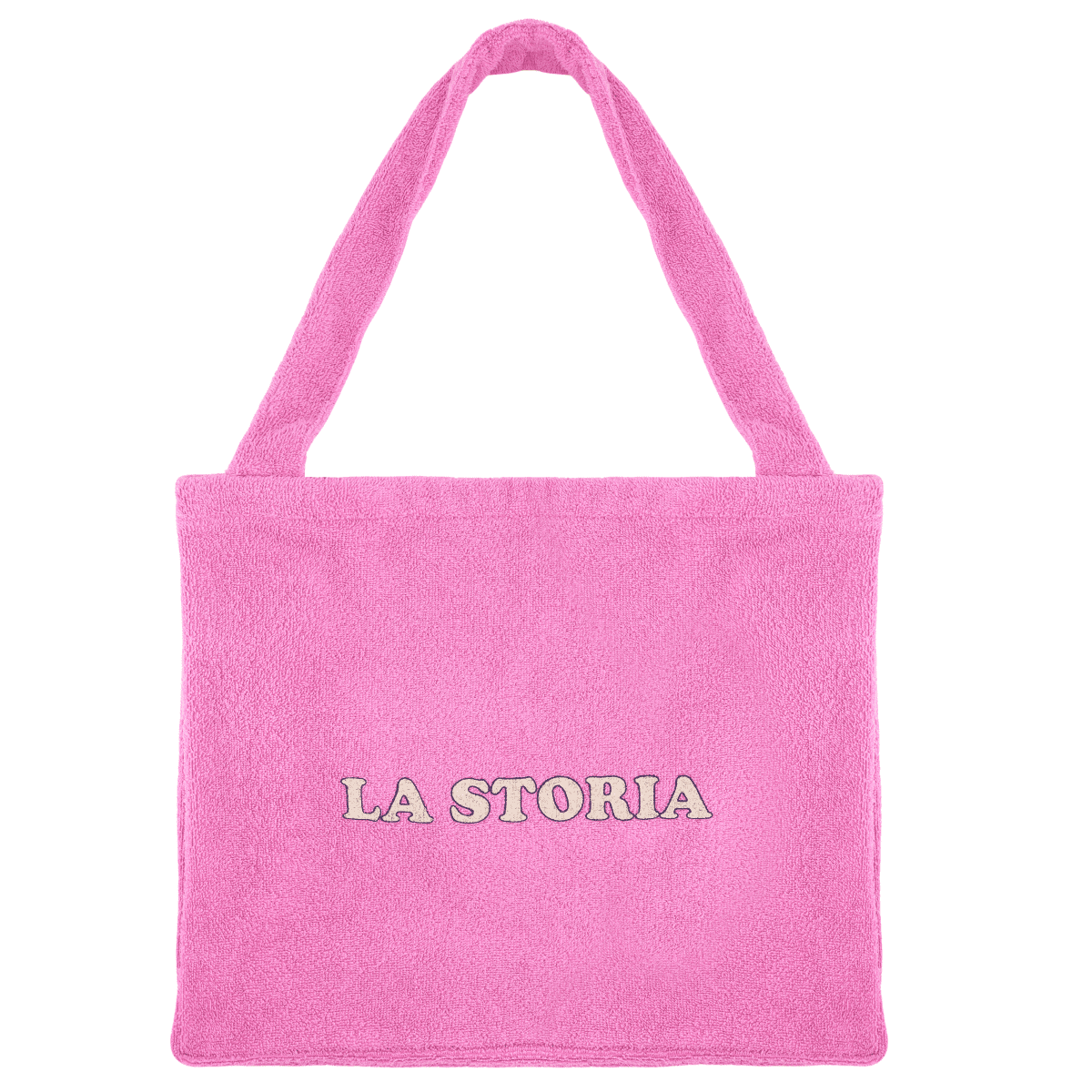 Sac De Plage Rita | Super Pink + Print La Storia