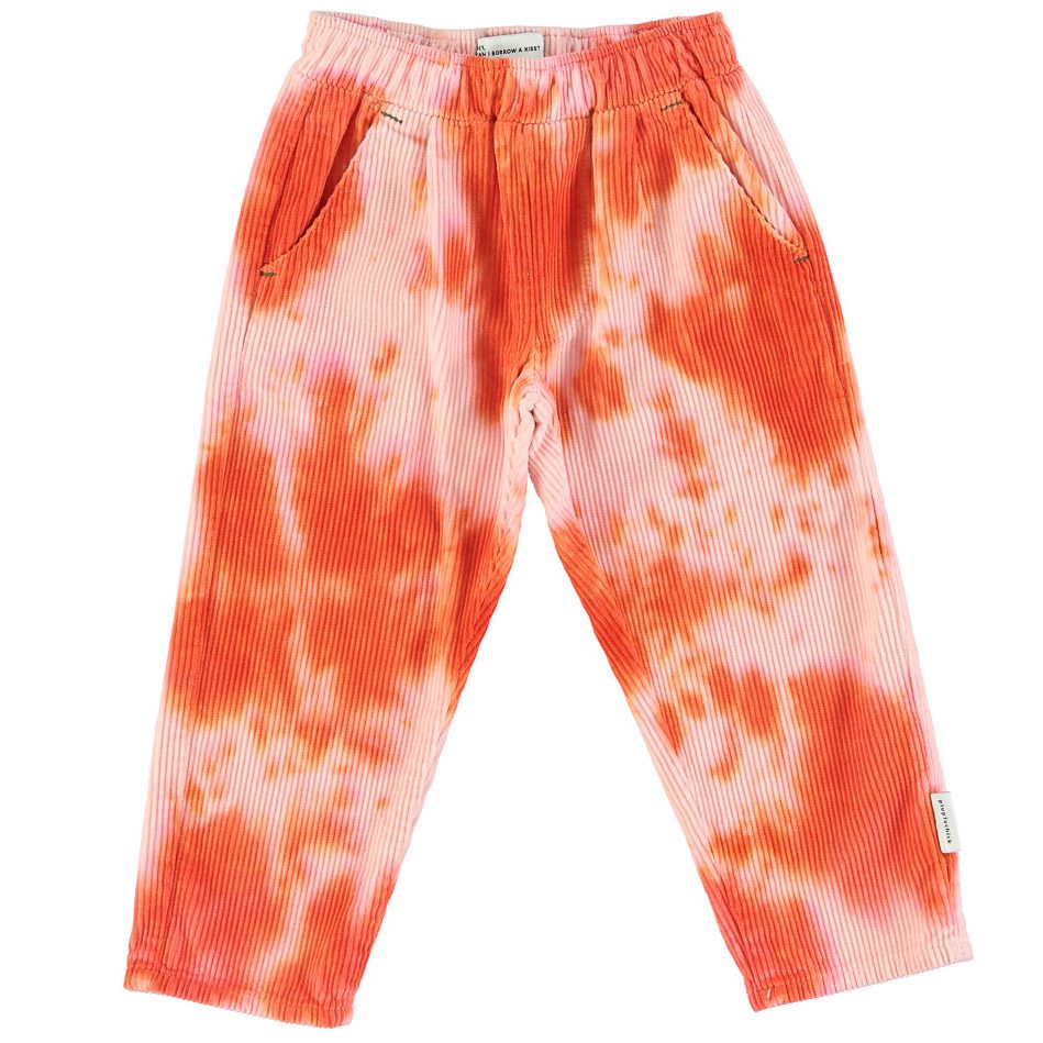 Trousers | Pink & Orange Tie Dye