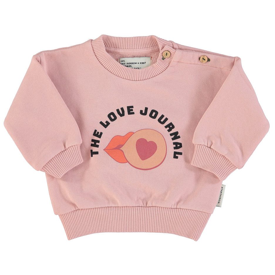 Sweatshirt | Light Pink W/ 