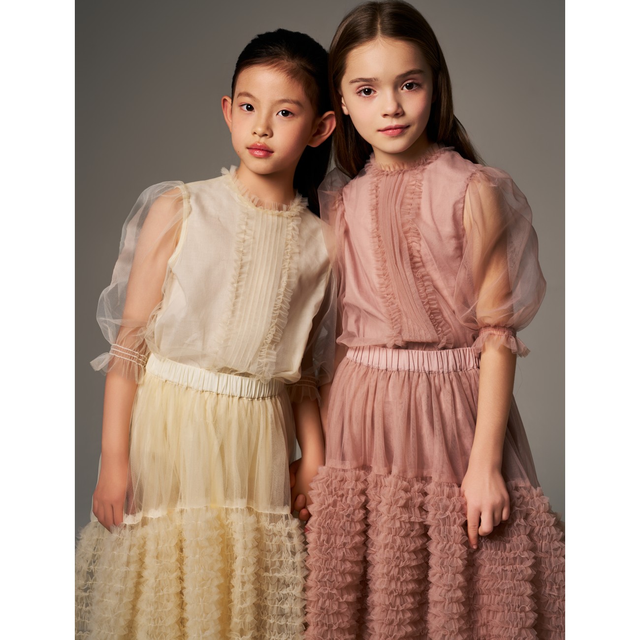 Catherine Shirt & Angel Skirt Cream