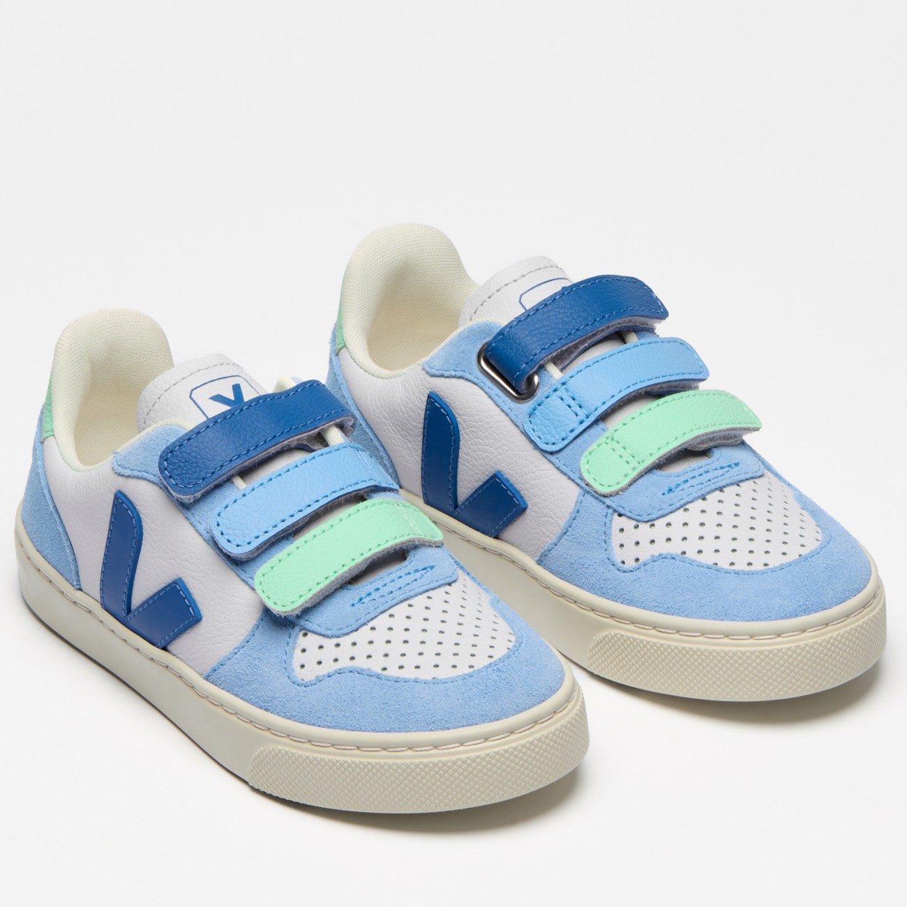 V-10 Leather Ice Multico Indigo