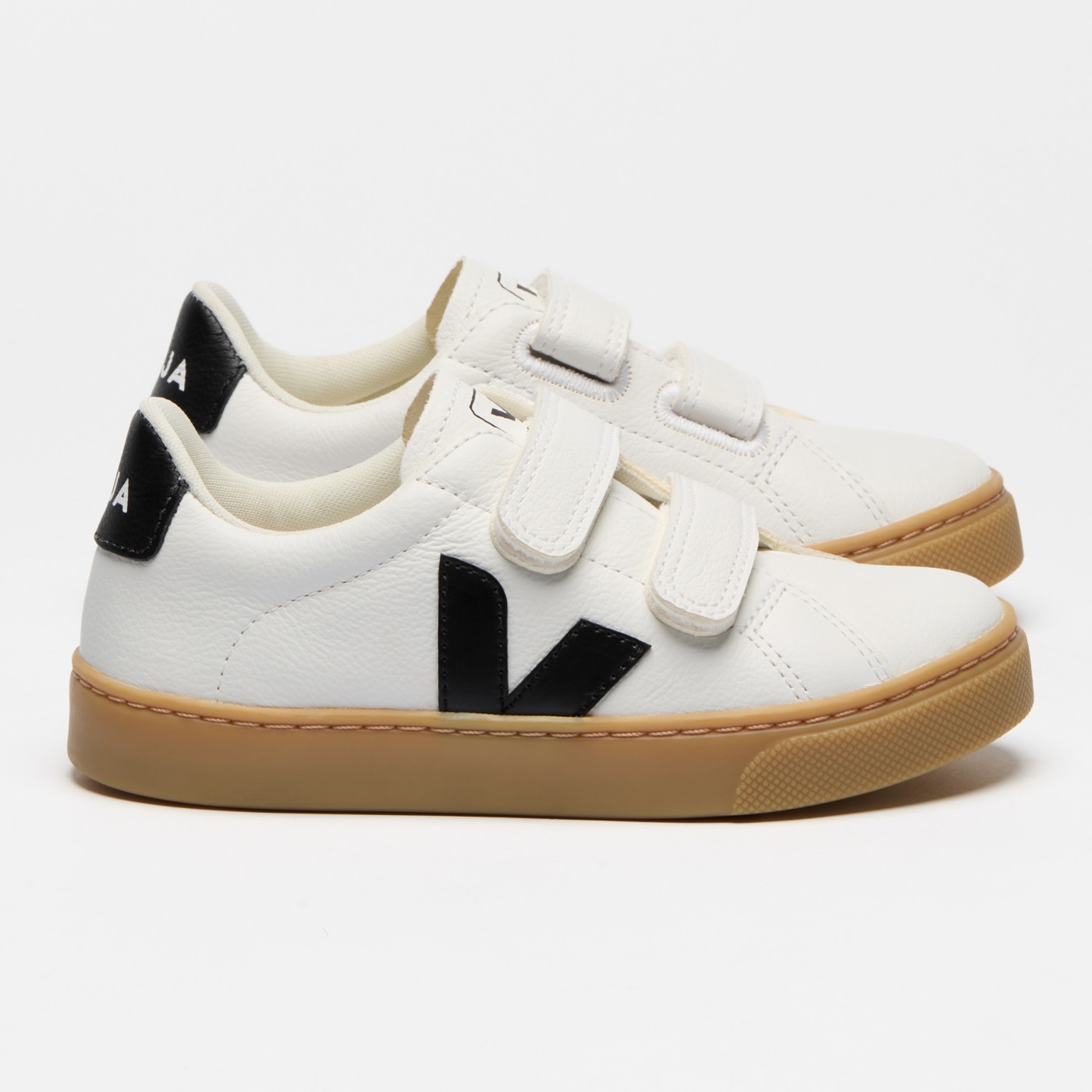 Esplar Leather White Black Natural