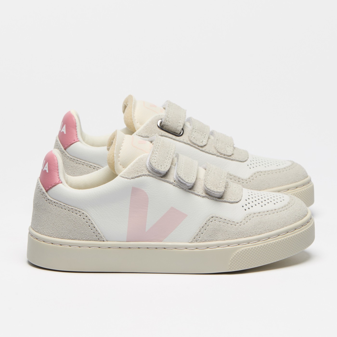 V90 Leather White Petale