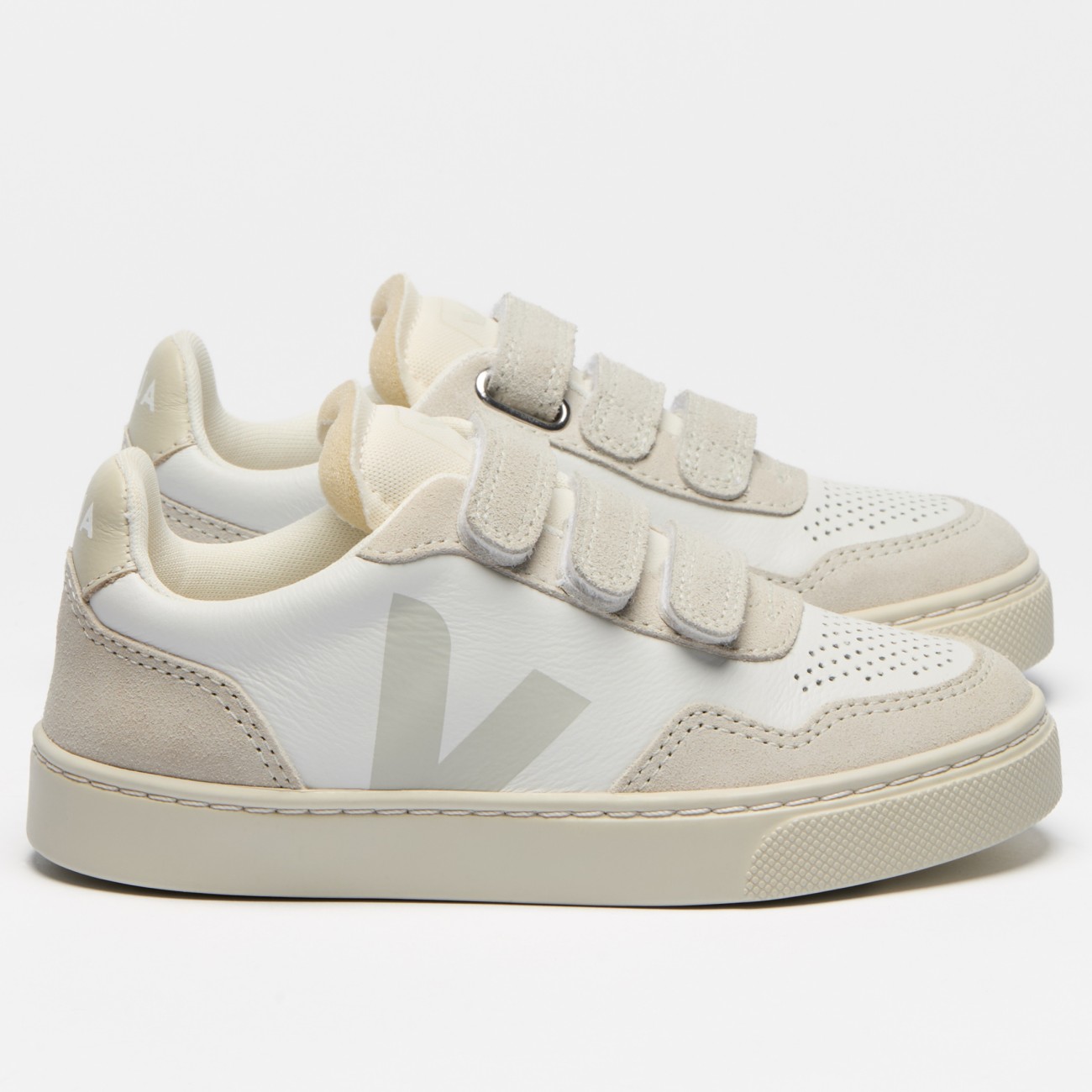 V-90 Leather White Natural