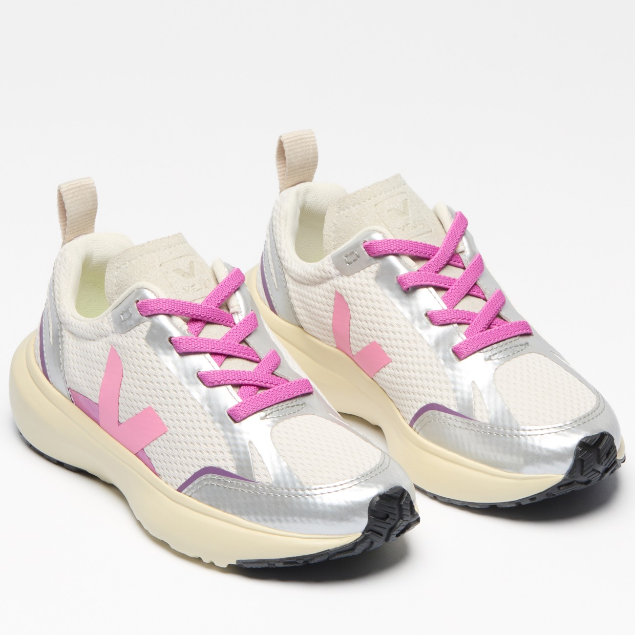 Canary Elastic Laces Malibu Silver