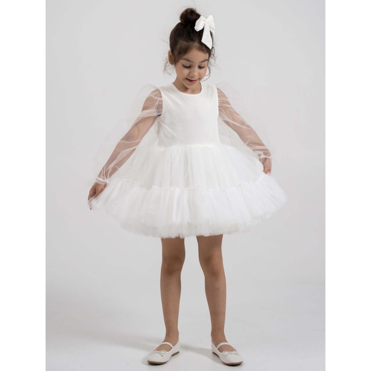 Grace White Lily Tutu Dress