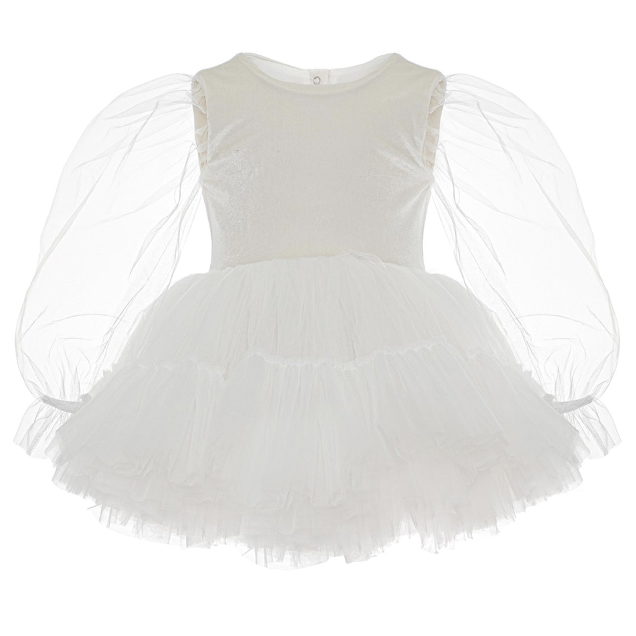 Grace White Lily Tutu Dress