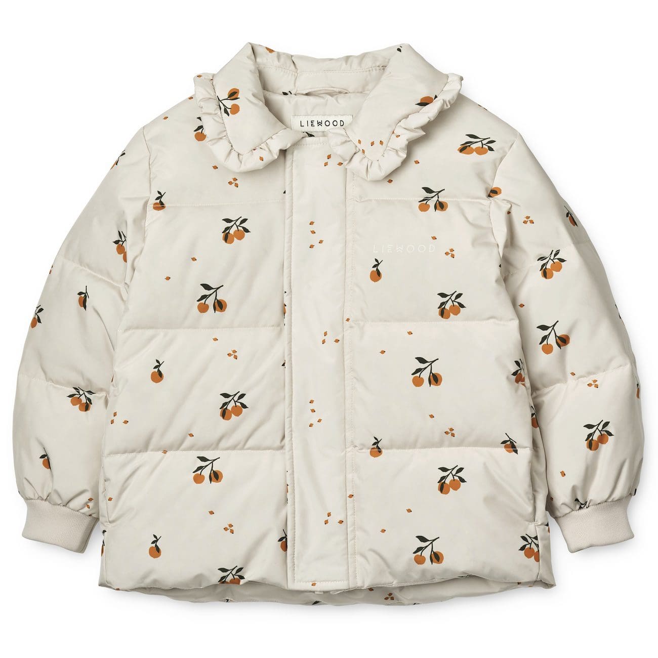 Anemone Down Puffer Jacket | Peach/Sandy